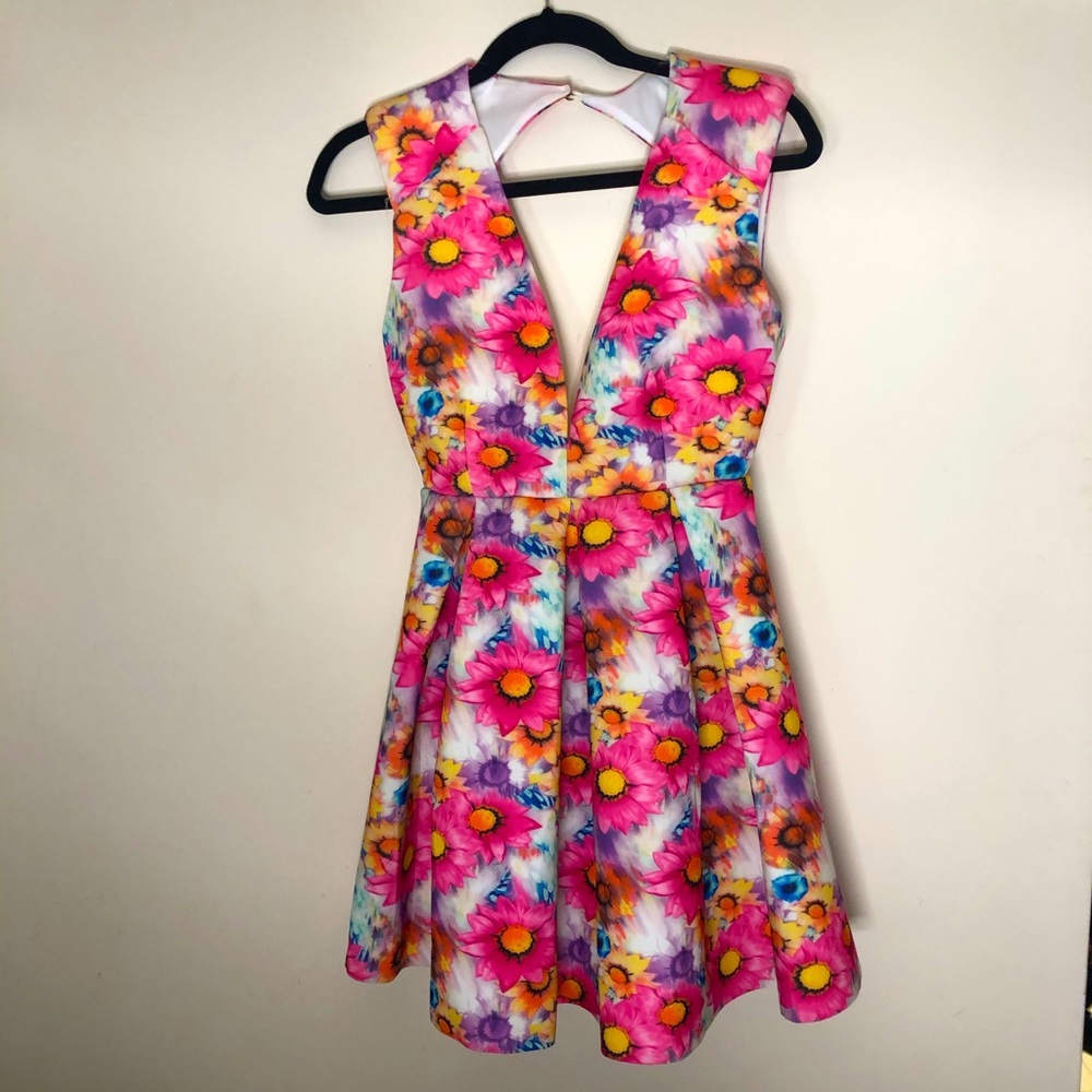 Mustard Seed neoprene flower dress